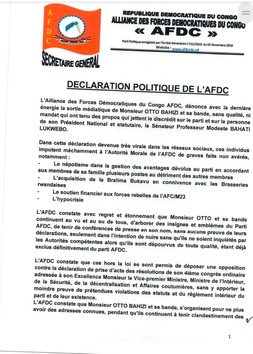 patrick Khenda MUNZENZE tweet media