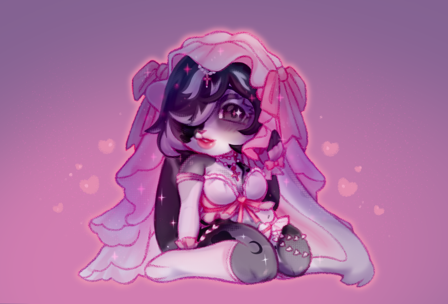 BunnzArt's tweet image. [ Art ] Mini-cheeb for diasporedoll ❤︎
#Art #Anthro