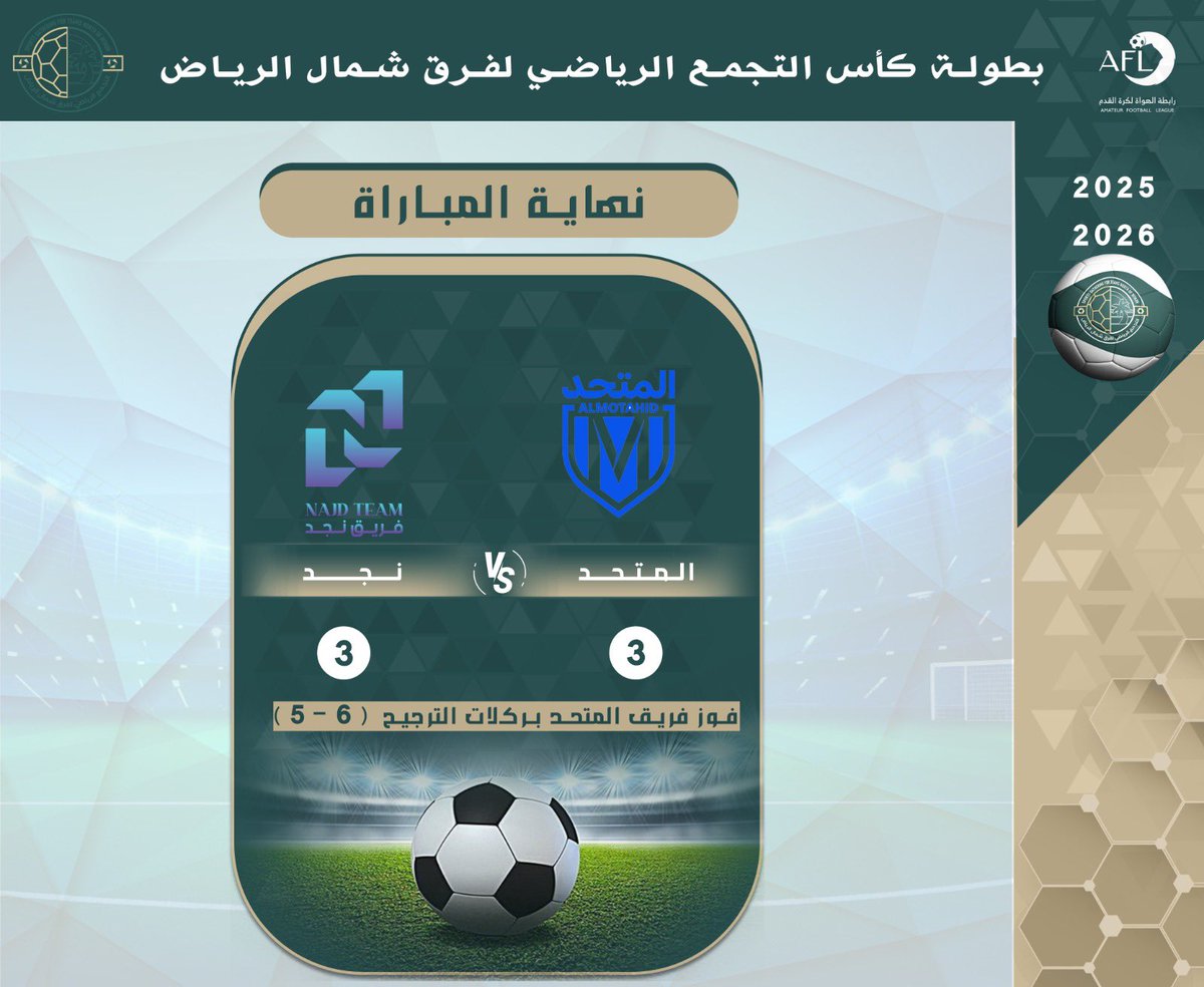 التجمع الرياضي لفرق شمال الرياض tweet media