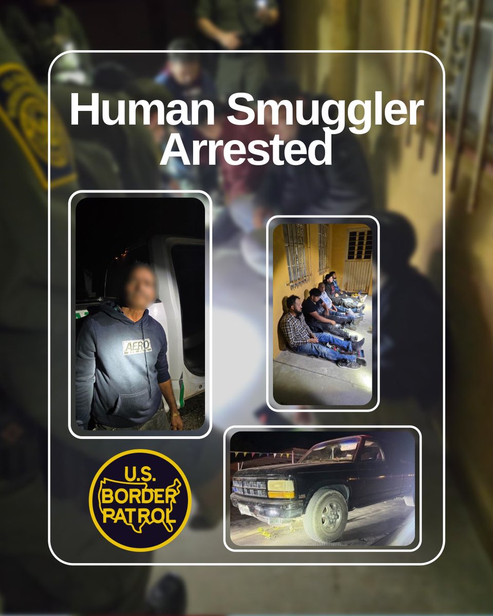 USBPChiefRGV's tweet image. Rio Grande City Border Patrol Agents used aerial surveillance to track a group crossing into the United States near Roma, Texas. 11 illegal aliens and the smuggler driver were taken into custody. The smuggler will be charged with a felony and prosecuted under 8 USC 1324. 
 #BP