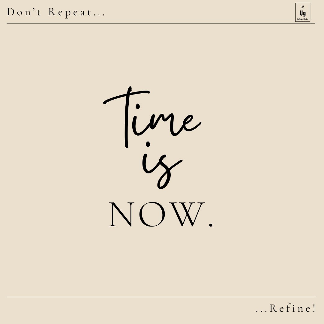 UnTapped_Genius's tweet photo. As you’re planning for summer:

Don’t repeat—refine.

#SummerPD https://t.co/ZZuImfcxjA