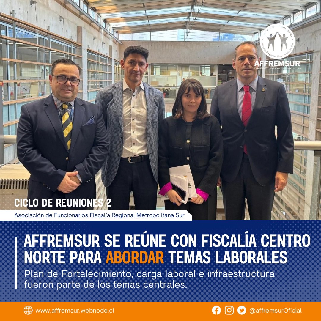 Asociación de Funcionarios Fiscalía Sur y Nacional tweet media