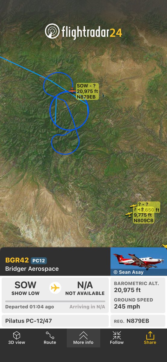 Bewickwren's tweet photo. Mapping the #HummingbirdFire 
Saturday, April 25, 2026 - MDT
#NMFire
🔥🔥🔥 
Flight from Show Low 
https://t.co/vUWW2VY4ik https://t.co/hWgSfF7Ufa