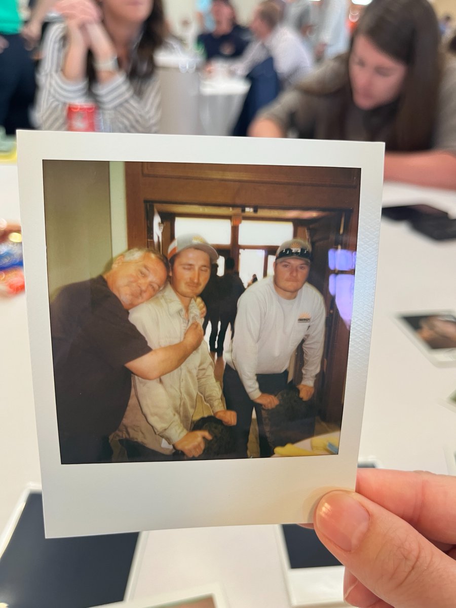 theenergycoop's tweet image. We brought a Polaroid camera to our All-Employee Meeting last week. Remember those? 📸 

We think everyone got a kick out of them, even though the picture quality isn't great! 😅
#Polaroid #Employees #Meeting #Smile