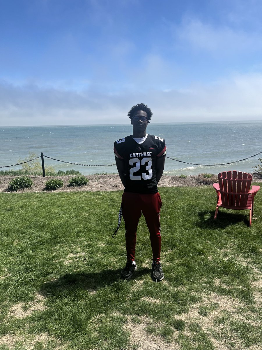WilsonRydell's tweet photo. I was blessed today with the opportunity to visit Carthage University, many opportunities along with a well rounded, disciplined, and dedicated program 🤞🏾 https://t.co/FBu38Dg5sJ