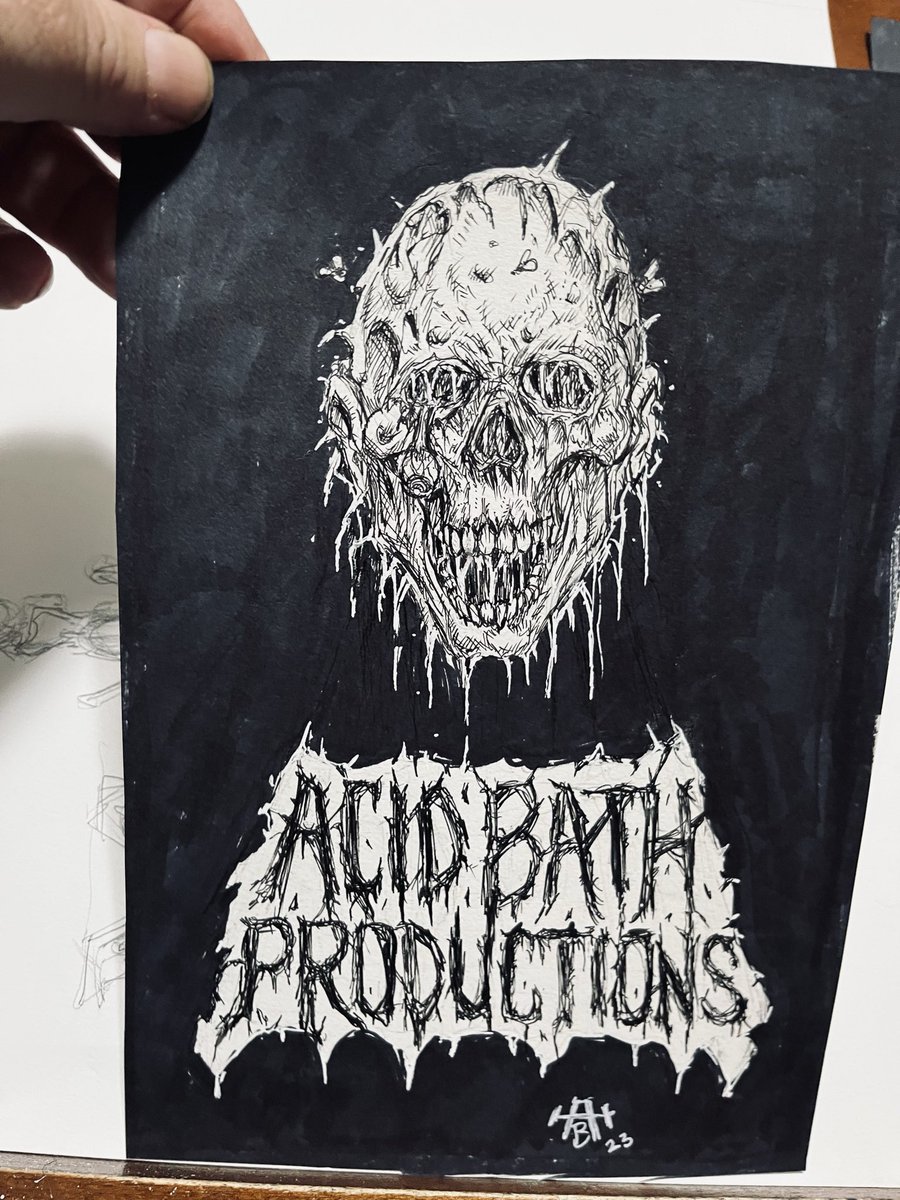 alarichbarca's tweet image. Found this old commission I did it went on a blu ray on Amazon just can’t remember if it was front or back #artlife #horror #sov