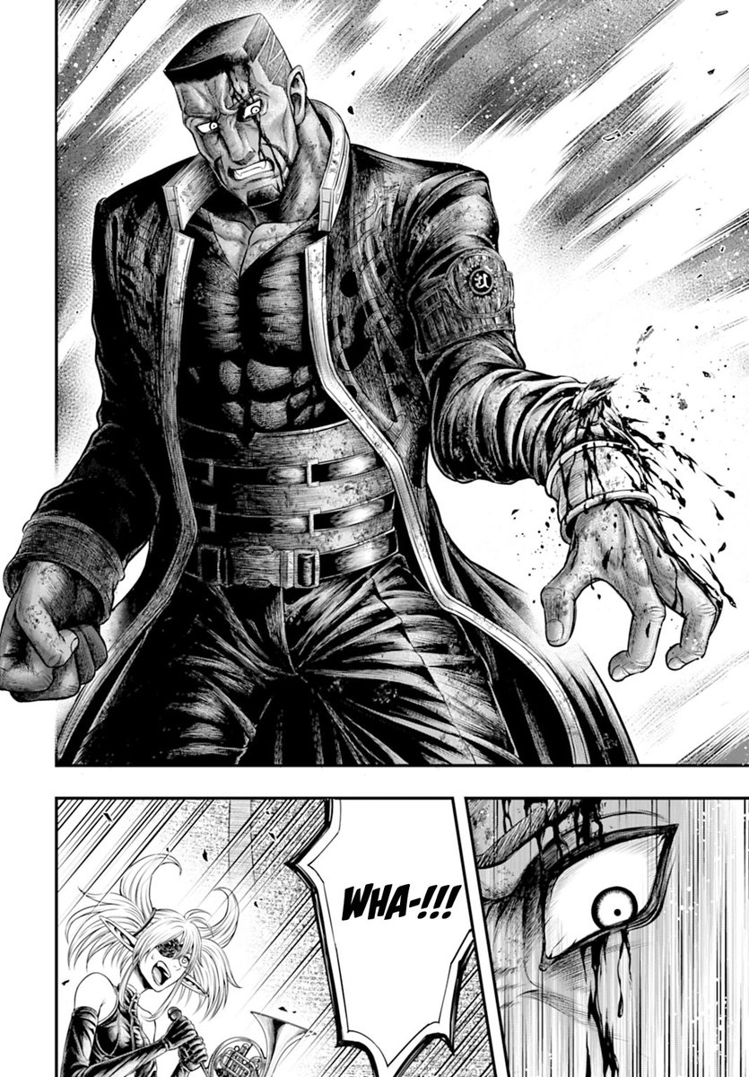 SnV_Nakimov's tweet photo. Lastly I want to mention that Enma has some regeneration or speculation here. 

His new form basically healed his injury? If that is true, such a massive buff to have and might be on par with Odin’s healing. 

#shuumatsunovalkyrie 
#shitpocalypse https://t.co/knhELmFC9m