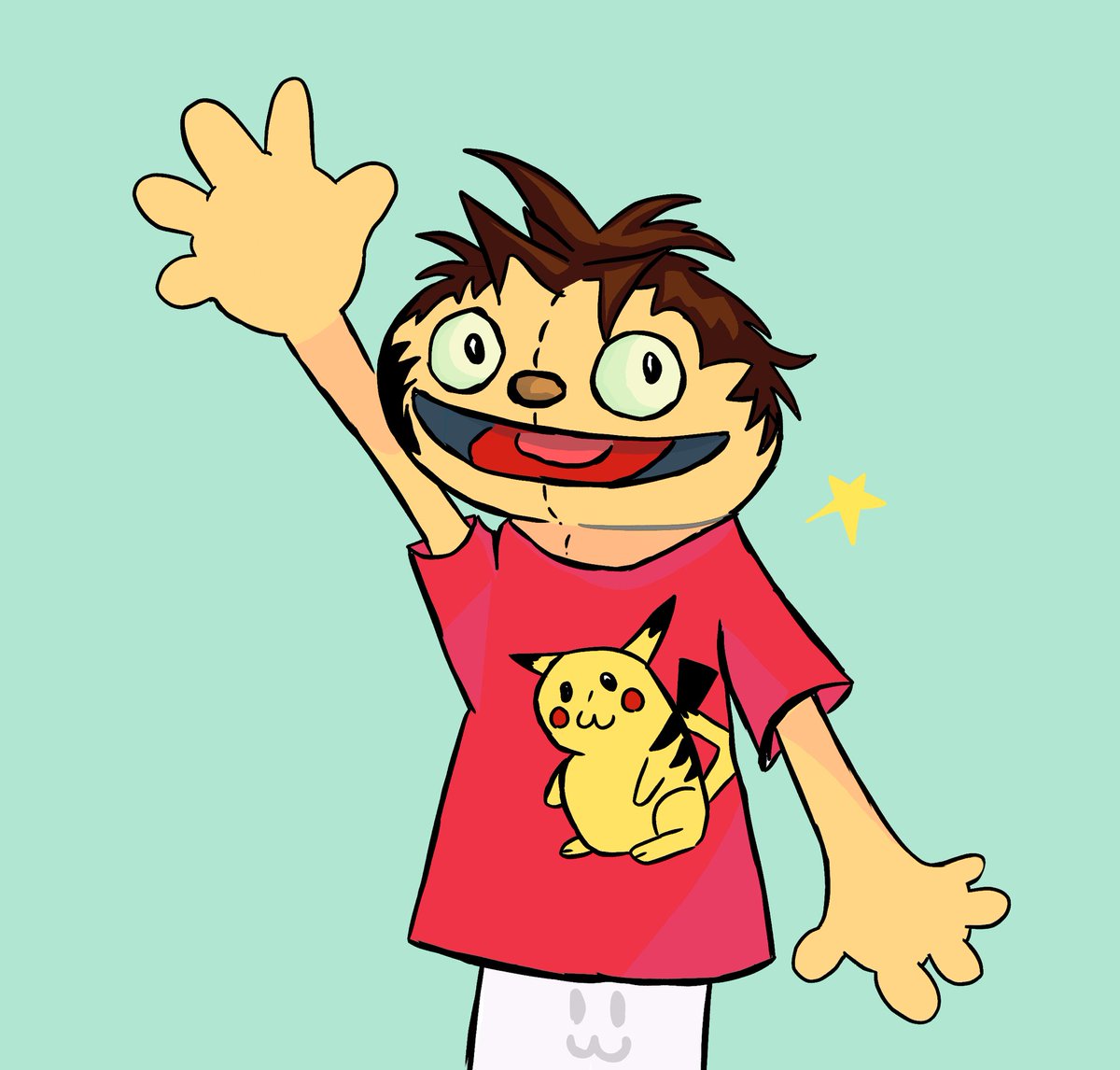 tukibum_'s tweet image. Yoddo estilo marioneta 🗣‼️

#art #digital #moots #commission