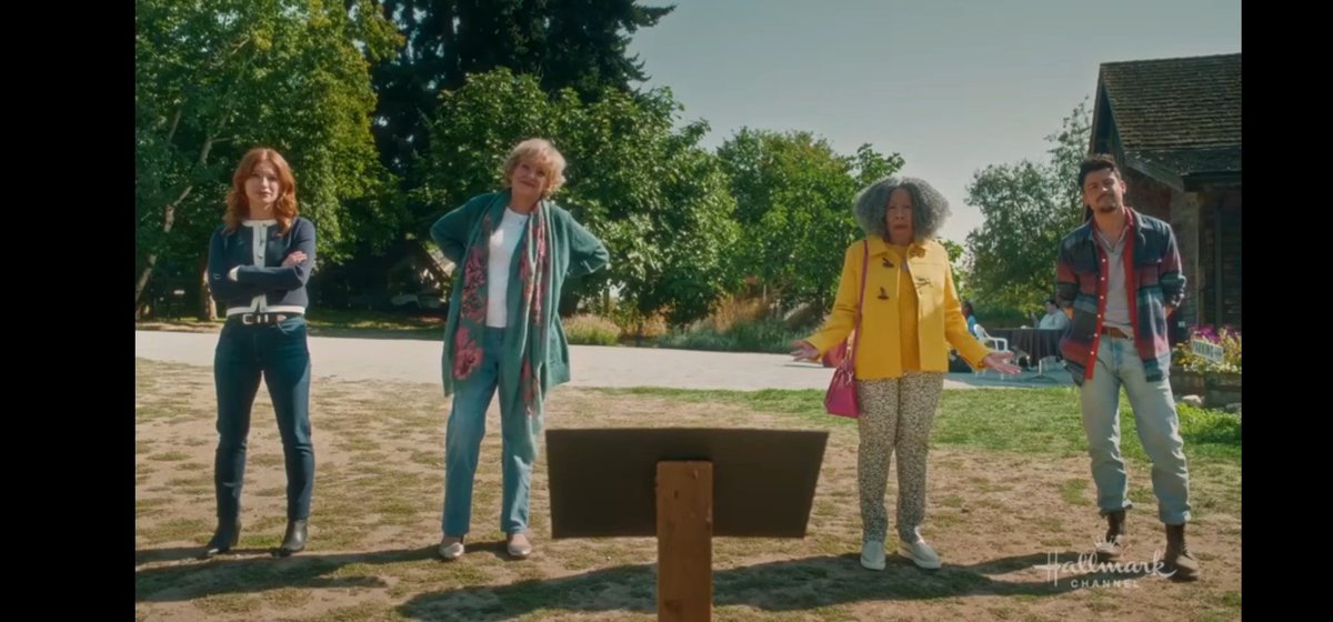 Sandra_Oranje's tweet photo. Watching the invisible ball of twine. 🤣😍
#tylerhynes #staceyfarber #christineebersole #bjharrington #Illbeseeingyou #hallmarkchannel #jessicaharmon #russelhfilm #blakesilver #joeyelkins @hallmarkchannel @HallmarkPlus https://t.co/7VuGkizXbJ