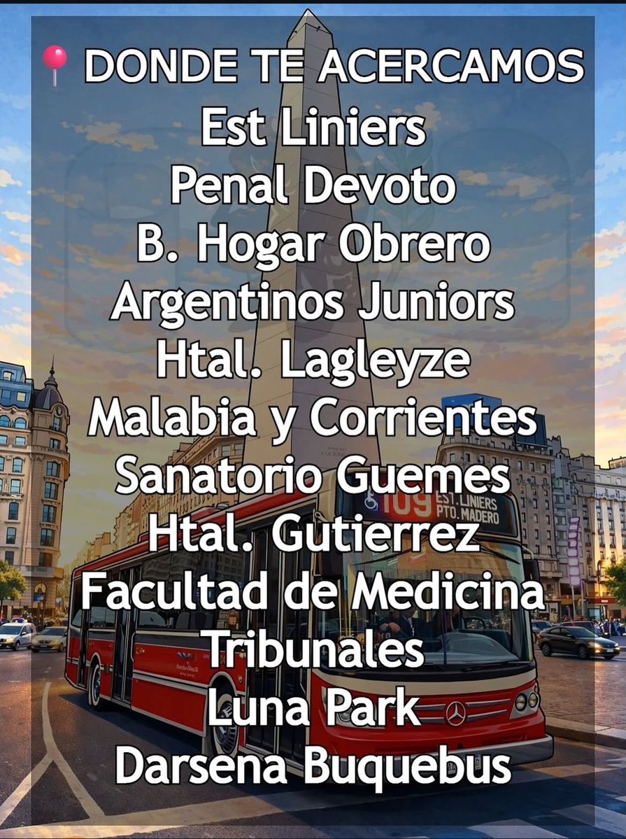 ¿A donde vas? ¡Nosotros te llevamos! 😁