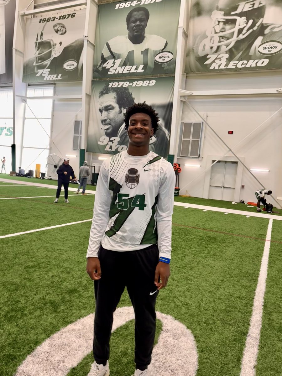 Keith_NolenJr's tweet photo. Appreciate the opportunity to compete at @TheOpening NYC at the @nyjets training facility. Great competition, great energy, and a chance to keep improving. Back to work. #TheOpening https://t.co/U8NhpgPp0u