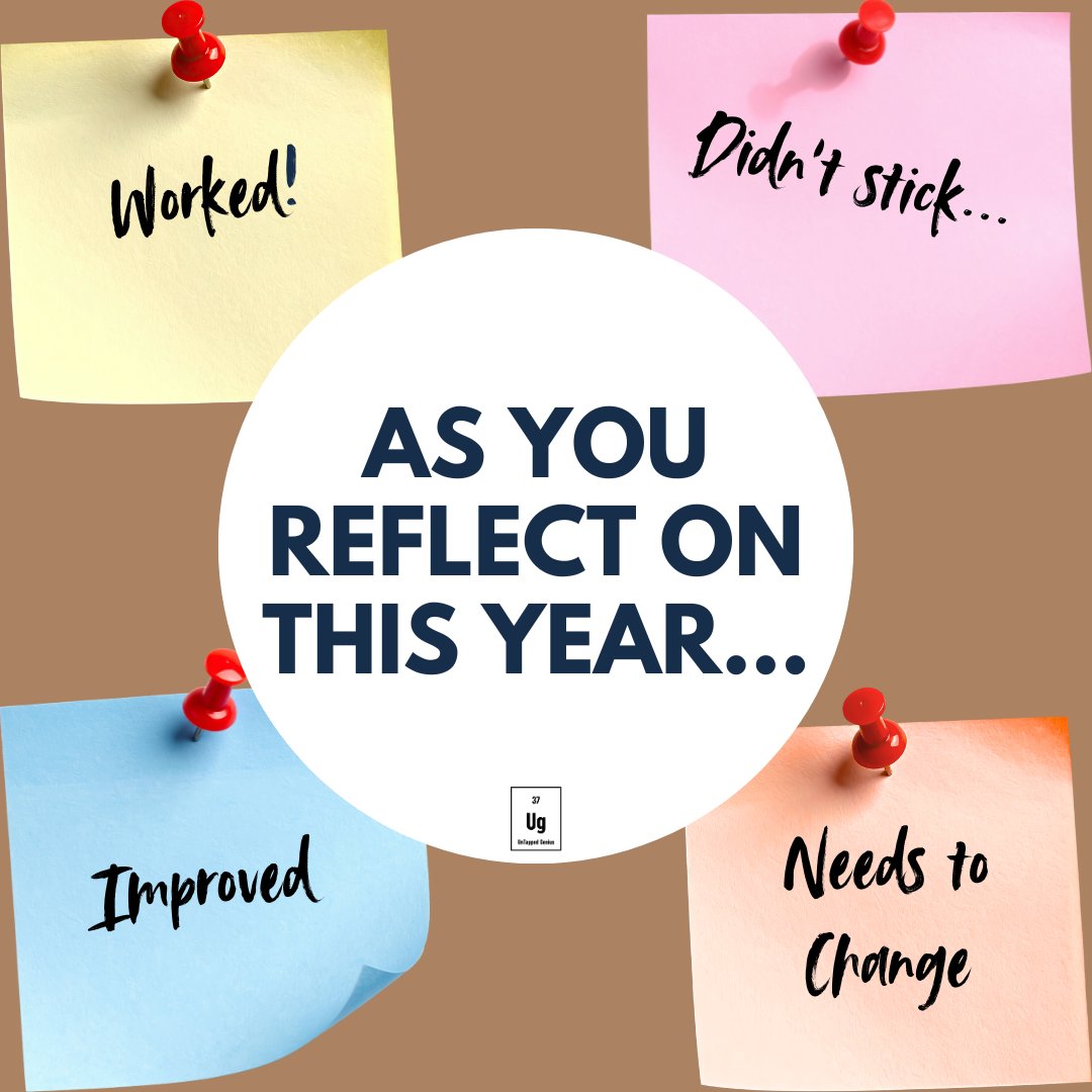 UnTapped_Genius's tweet photo. As you reflect on this year:

What worked?
What didn’t stick?
What needs to change?

#Leadership https://t.co/VeXQ7y1Pth