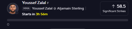 NeekDFS's tweet photo. UFC POTD- Zalal OVER 58.5 SS🥊

5 ❤️and ill drop the pair

👽Discord has been on a heater- https://t.co/yC5qfPaR1t 

#PrizePicks | #GamblingX | #MLB https://t.co/7EEDAuoQV6