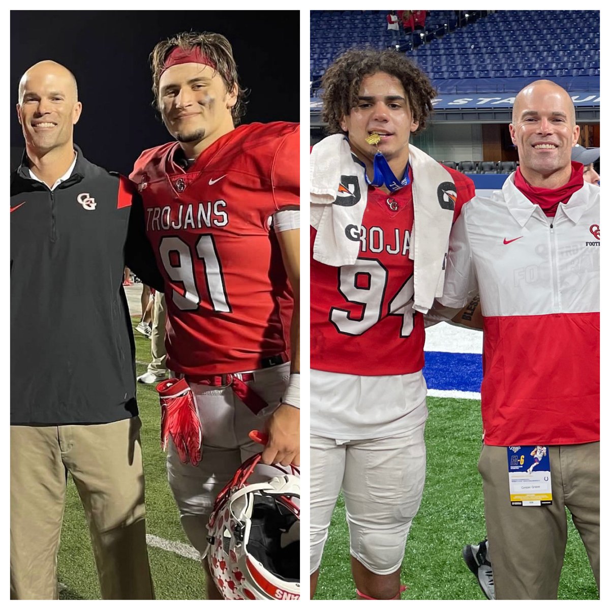 Humbling to have 2 former CG D-Line State Champs drafted in the NFL! Austin Booker in 2024 to the <a href="/ChicagoBears/">Chicago Bears</a> and Caden Curry in 2026 to the <a href="/Colts/">Indianapolis Colts</a>! Extremely proud of these extraordinary men! 😤💪🏽💯