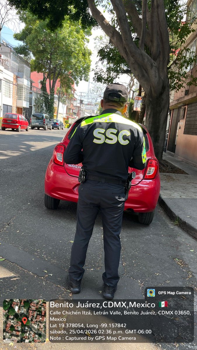 Unidad de Contacto del Secretario SSC CDMX tweet media