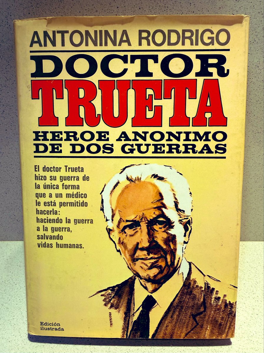 marpa1214's tweet photo. #SPX6900 #LlibresBombeta #llibres #books #BooksSale #UsedBooks #libros #LibrosUsados #livres #bücher #libri

«Doctor Trueta. Héroe anónimo de dos guerras» de Antonina Rodrigo. https://t.co/0xT9vt2hZN
