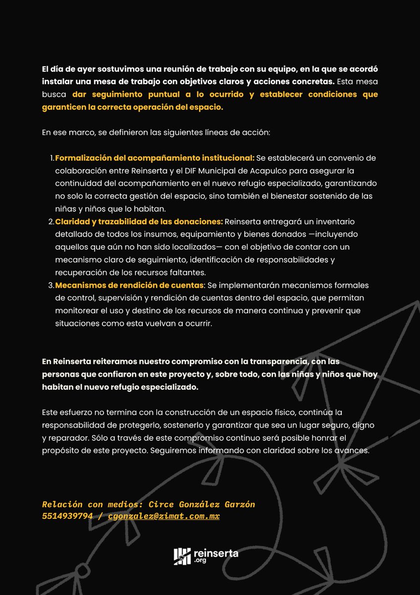 Reinserta tweet media