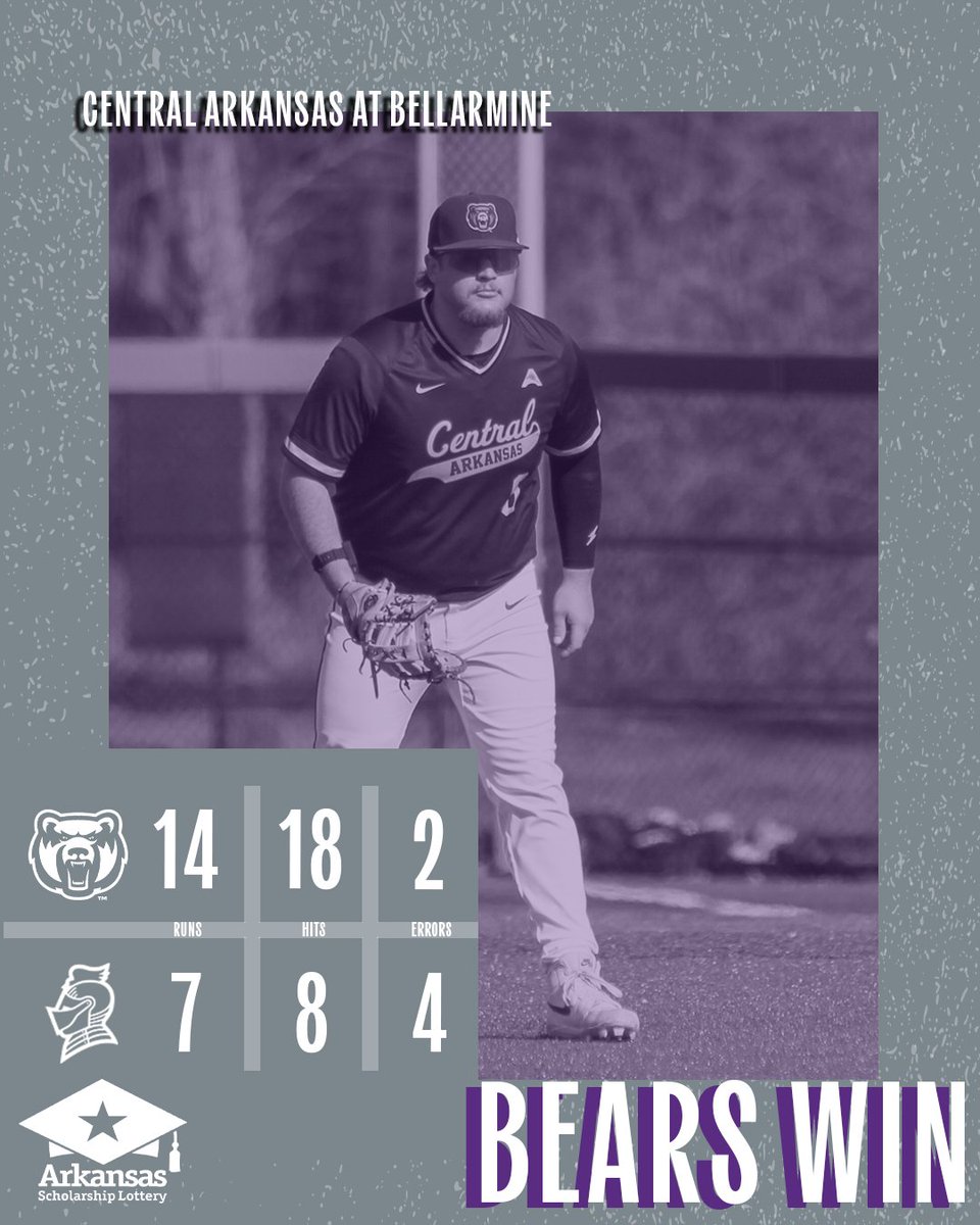 UCABearBaseball's tweet image. Bears WIN again at Bellarmine and will go for the series sweep tomorrow at noon!

#BearClawsUp x #ThisisWinning
#FightFinishFaith