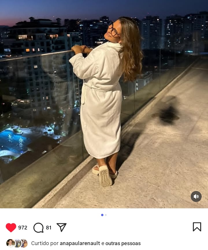 ana paula curtiu a foto da mãe da milena 🤍