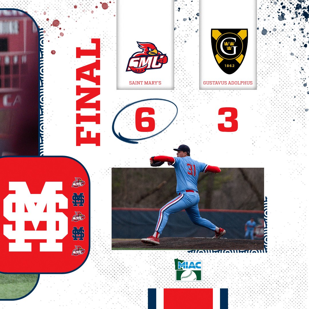 SMUMNAthletics's tweet photo. Baseball splits a pair of games to the Gusties

📸 Marissa Nelson

#PROTECTTHENEST | #d3baseball https://t.co/EFgvgu5ETB