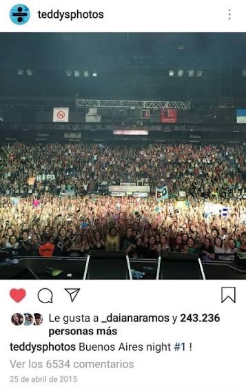 moveconcertsarg's tweet photo. Para muchos, la primera vez que fueron a un recital en sus vidas: 
Ed Sheeran en el Luna Park, 2015. https://t.co/5yvGMwlKqP