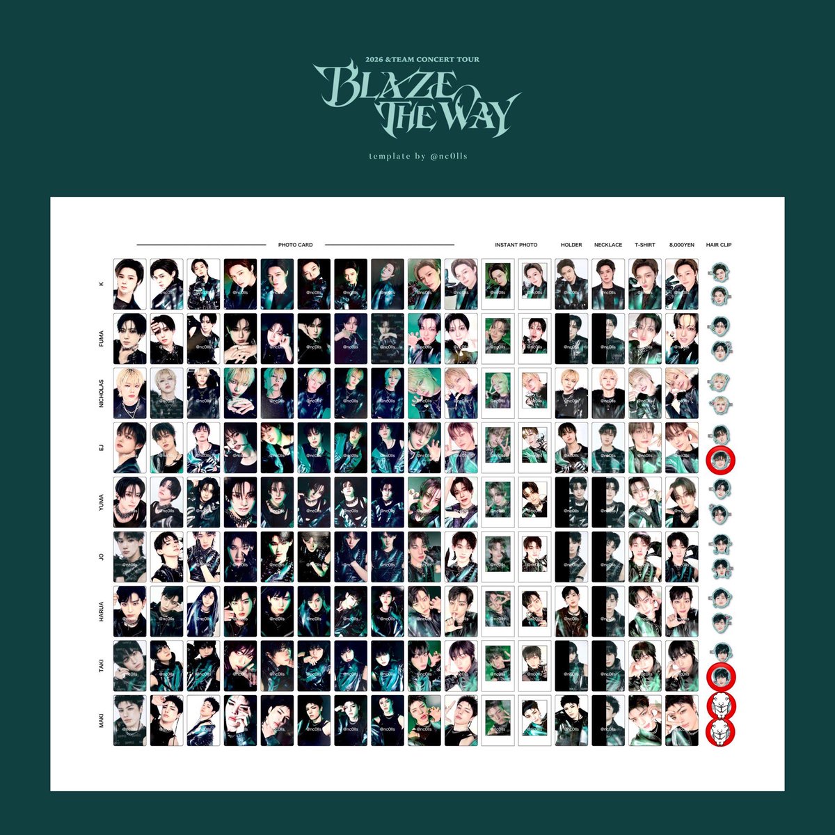 RIKIRIKI_na2k1's tweet photo. &amp;TEAM BRAZE THE WAY ヘアクリップ

譲▶︎▷ EJ ウィジュ / TAKI タキ

求▶︎▷ EJ ウィジュ♡ ＞ TAKI タキ♡

郵送希望です📮𓈒𓂂𓏸
ツアーでの手渡しは要相談でお願いします🙏🏻 https://t.co/vSLUW3V2Ly