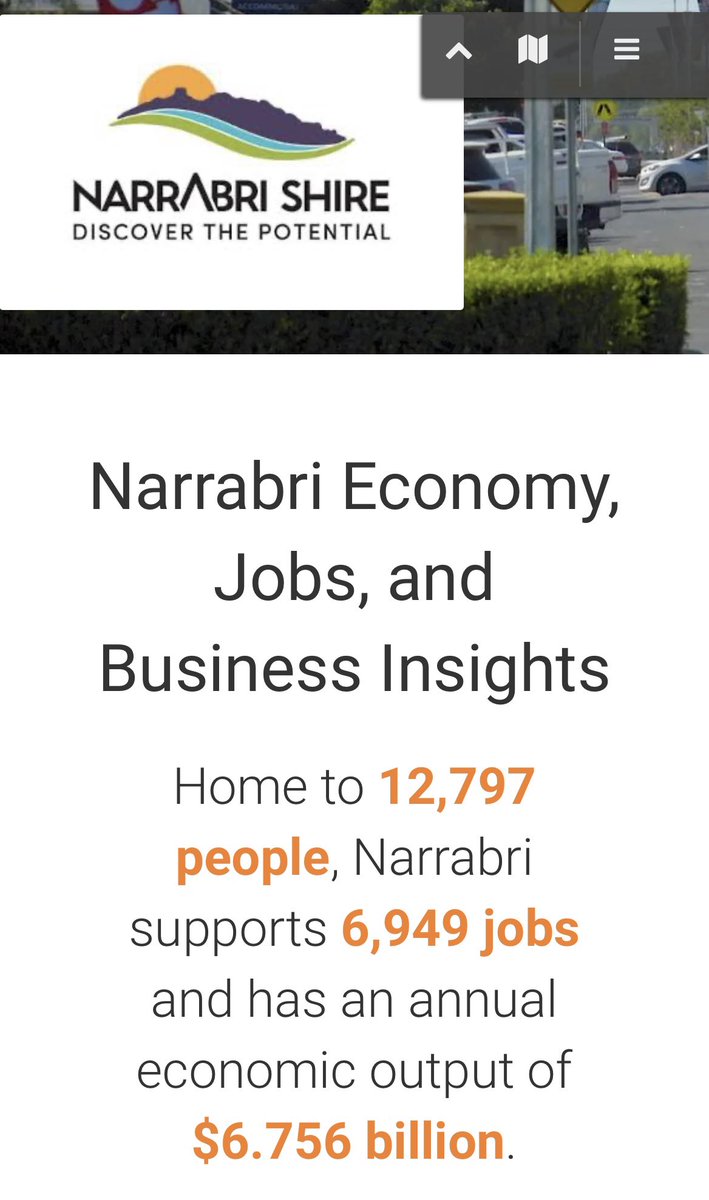 theroirocks's tweet photo. One of the premier economies in regional #NSW #Narrabri per capita GRP of $345,000. #regionaldevelopment @NarrabriShire https://t.co/c3OZgPxa0q