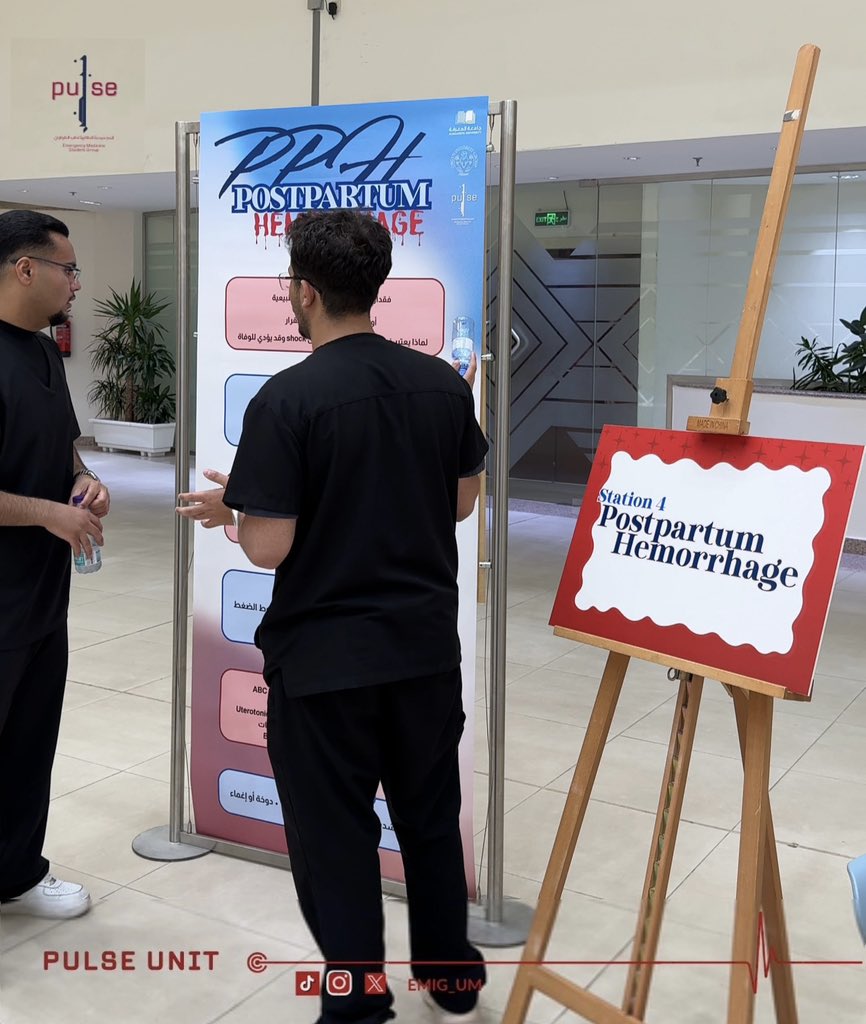 EMIG_UM's tweet photo. Think fast. Act right. Save lives. 🚨
Empowering students through clinical simulation and emergency response training.

فكّر بسرعة. تصرّف بشكل صحيح. وأنقذ حياة🚨
تجربة عززت مهارات الطلبة واستجابتهم في الحالات الطارئة. https://t.co/4wUGZd2Rz1