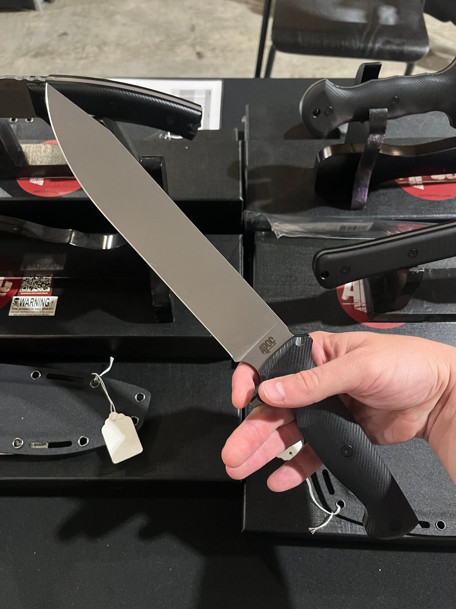 CASIberia's tweet image. Are you ready for Blade Show??? Come see us at booth #432!!!

bladeshow.com/home/ 
apocsurvivaltools.com 

 #apoc #knife #knives #sword #swords #edc #everydaycarry #camp #camping #bushcrafting #bushcraft #survival #fulltang #9260steel #G10 #kydex #tactical #tacknife