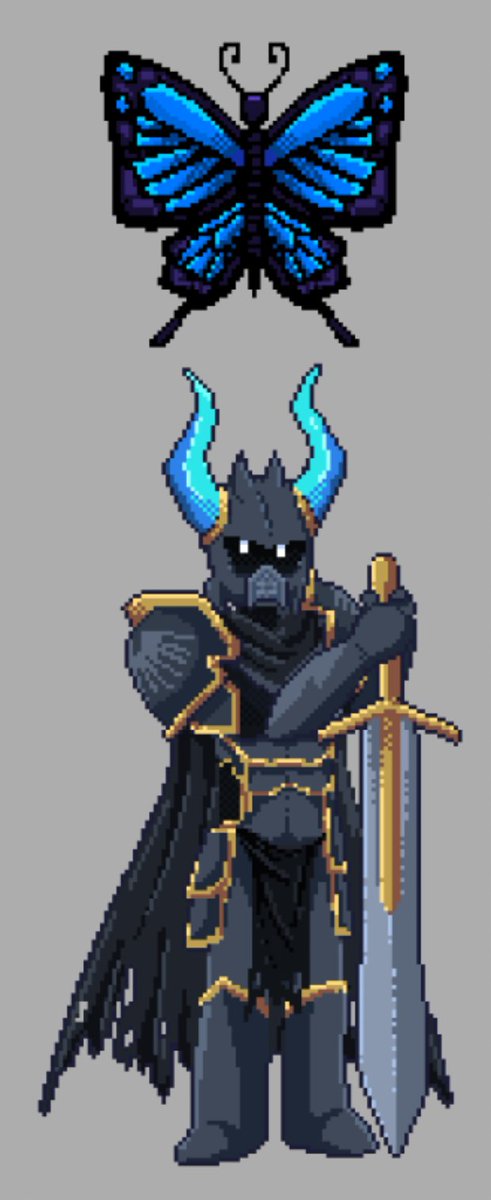 Kaos__03's tweet photo. This is one of my first attempts at making pixel art, for the project of a videogame :')
Two portraits and the protagonist
Its my first time so I need to practice a lot more xD
(I use clip studio this time, but I know that I need to change to aseprite >.<)
#Shattering_Reality https://t.co/gHdGU4aKsB