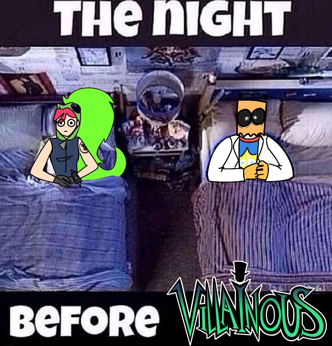 FlugsAirplane's tweet photo. THE NIGHT BEFORE #RELEASEVILLAINOUS https://t.co/DXu5nJoe7D
