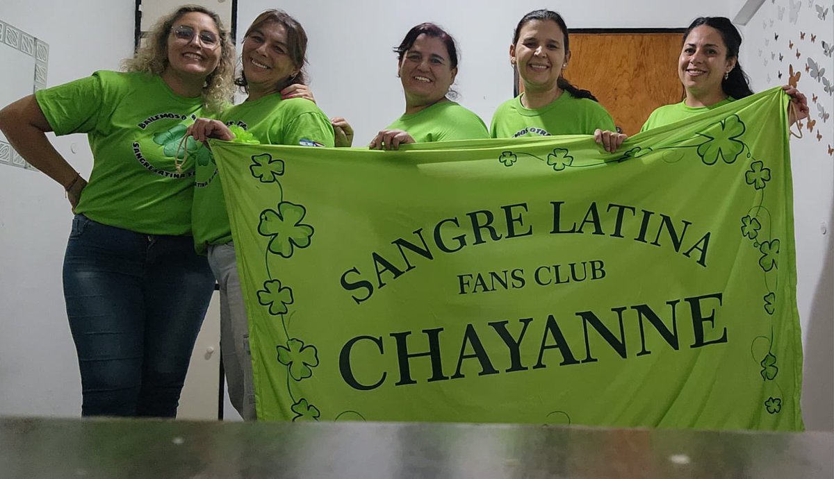 sangrelatinaFC's tweet photo. Nuestras latinas en Córdoba @CHAYANNEMUSIC repetimos? Dos fechas no fueron suficientes! Te esperamos 🍀🇦🇷 https://t.co/e9pYRqIMV8