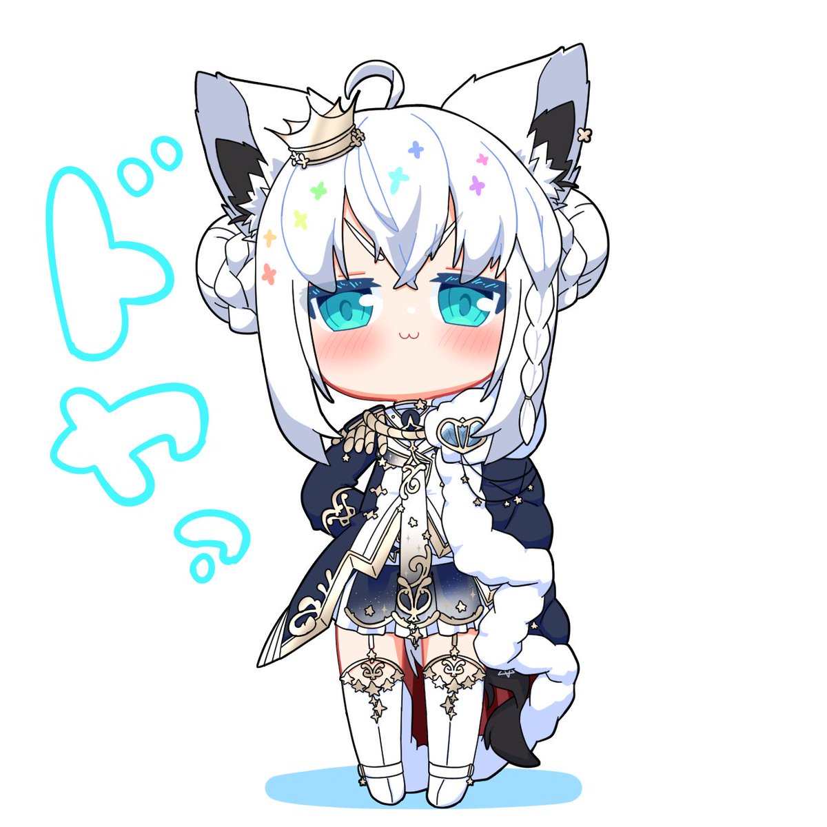 hal007yuki's tweet photo. @ojisanoji2 おじサンさん交流会開催ありがとうございます！！
自分の推しVは白上フブキさんことフブキングです…！
フブちゃんの魅力は王であることはもちろん我々と同じオタクでありながらも宇宙一可愛いというギャップです！
推しの可愛さを絵で表現できるよう日々描いております！
よろしくお願いします！！ https://t.co/MOdxlM97iW