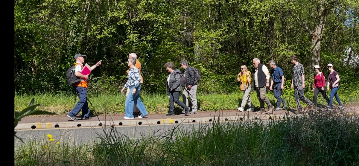 CopperworksHM's tweet photo. It was great to welcome today's enthusiastic group on our guided tour. The amazing weather  made it very hard to imagine how the valley once looked with the pollution, copper smoke and slag heaps back in the day!
Many thanks to the walk leaders and volunteers who helped out. https://t.co/gU8E9yuyGB