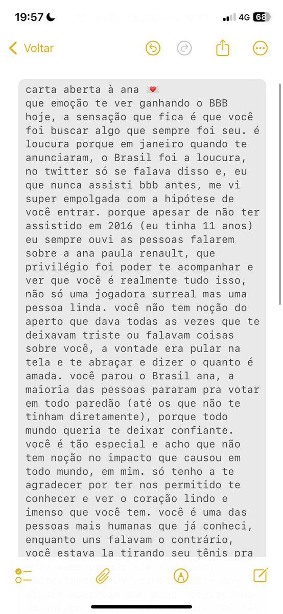 ccarolana15's tweet photo. fiz esse post no insta quando você ganhou e queria por nessa tag tão especial!! te amo muito ana, você merece o mundo e mais <3 @anapaularenault 
#ParaAnaLer https://t.co/xyiDZwJ25d