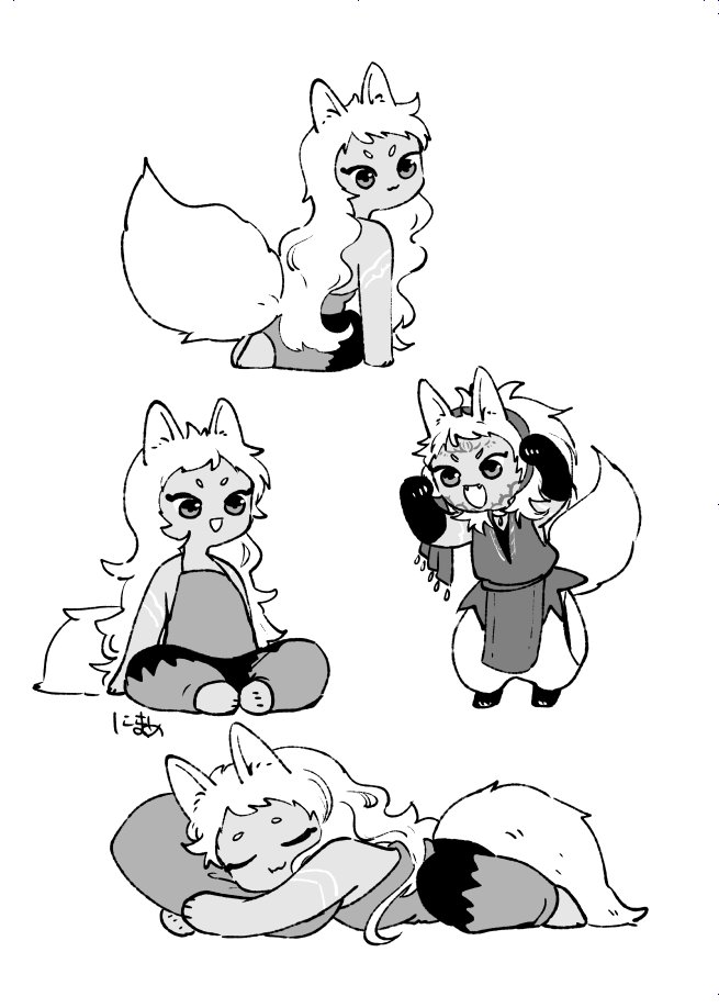 にまめ tweet media