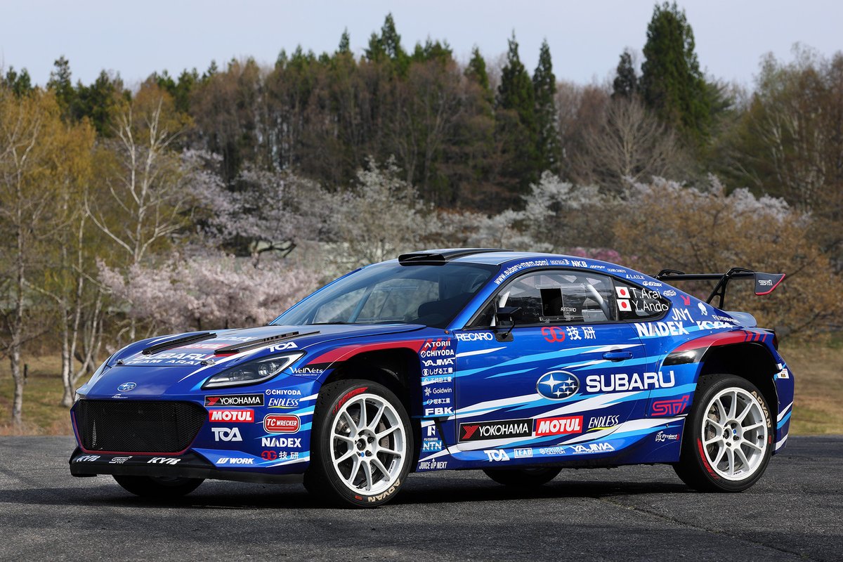 responsejp's tweet photo. スバル『BRZ』がターボ＋AWD化！「Boxer Rally spec.Z」5月の全日本ラリー第3戦でデビューへ
https://t.co/5RwFRtHfri

#新型車 #スバル #BRZ https://t.co/aswoKaoJVX
