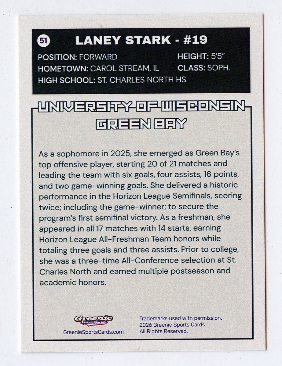 GreenieCards's tweet image. Signing Day with @laney_stark19 of @gbphoenixwsoc for her official signed NIL Trading Card. 

You can copy and paste this link to purchase Laney’s card and proceeds from each sale go directly to her. 

greeniecards.com/products/laney…

#nil #tradingcard #soccer #greenbay