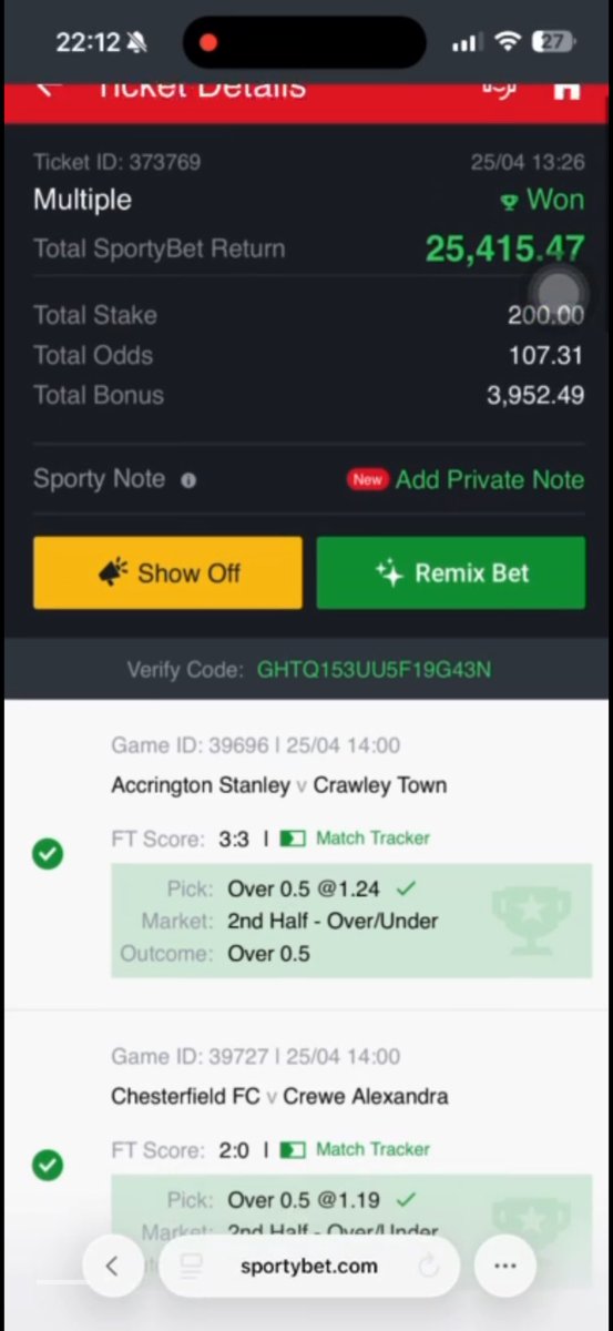 Daily wins tweet media