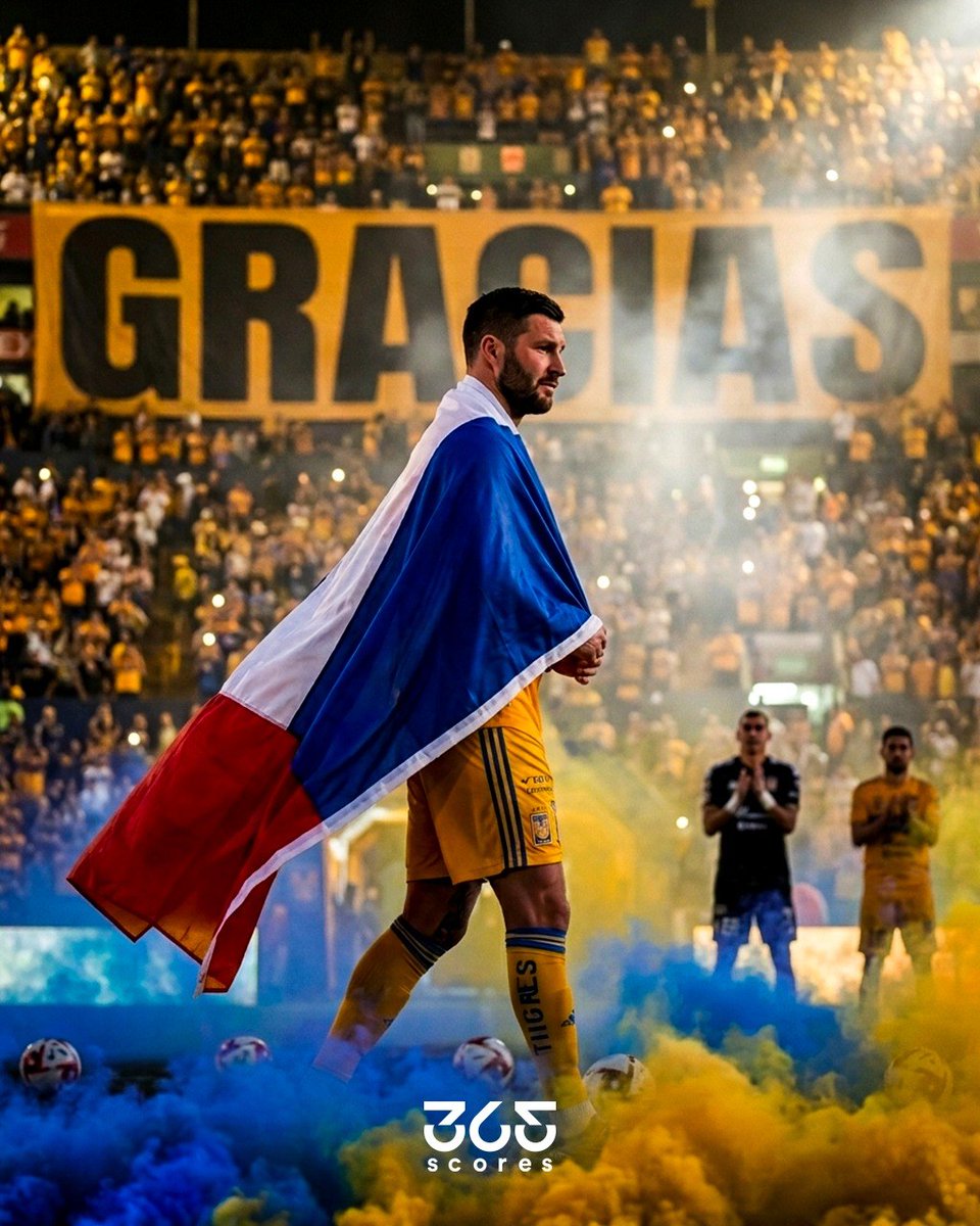 SONRÍE PORQUE SUCEDIÓ... 🥹❌

Y un día, luego de 3,951 Días, 440 Partidos, 222 Goles y 57 Asistencias el futbol mexicano le tiene que decir ADIÓS a una de sus MÁXIMAS leyendas 💔👋

Don André-Pierre Gignac, se va luego de una carrera INMEJORABLE 📊🥹

🏆 5x Campeón Liga mx
🏆 2x