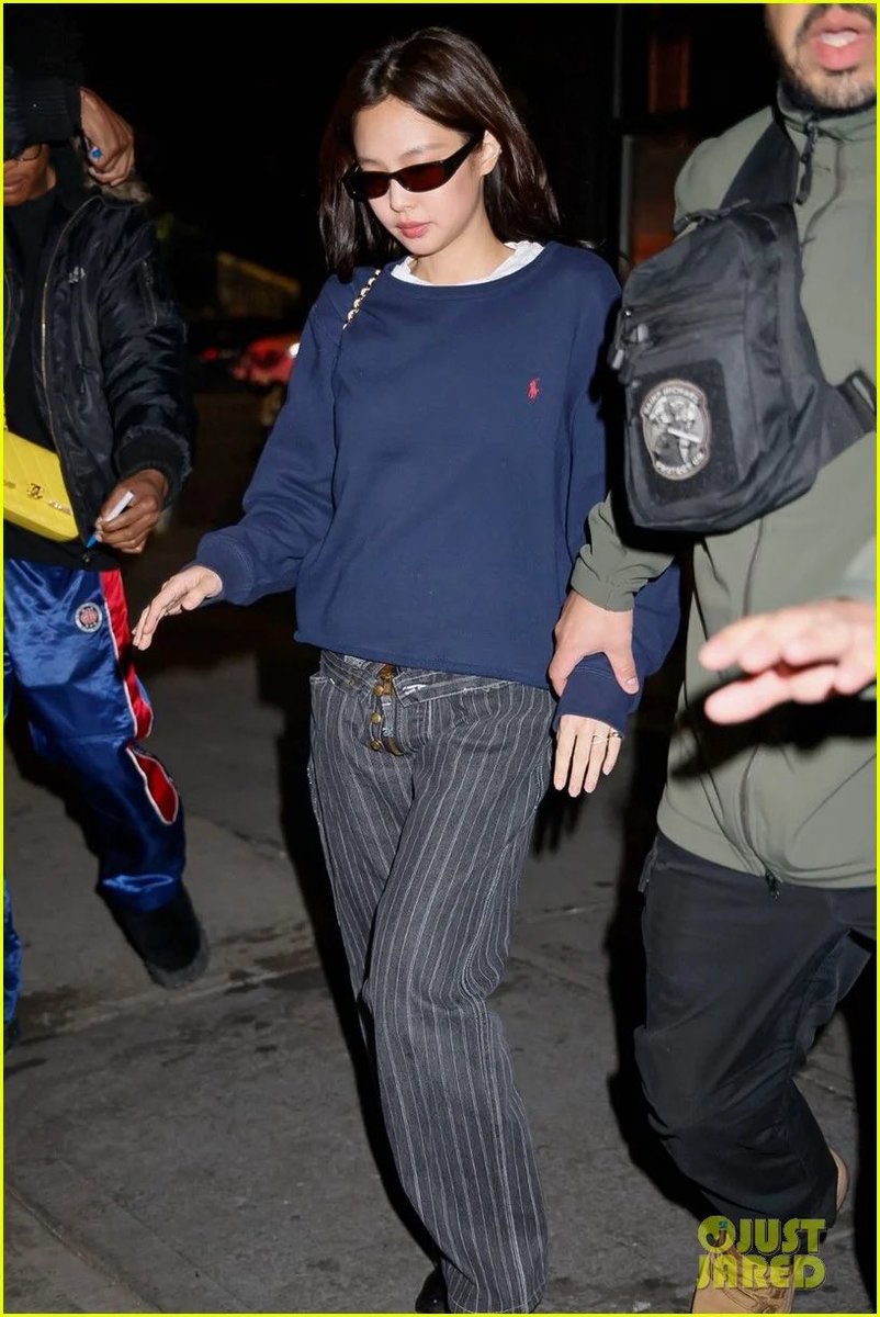 260426 #JENNIE seen leaving The Corner Store in NYC.