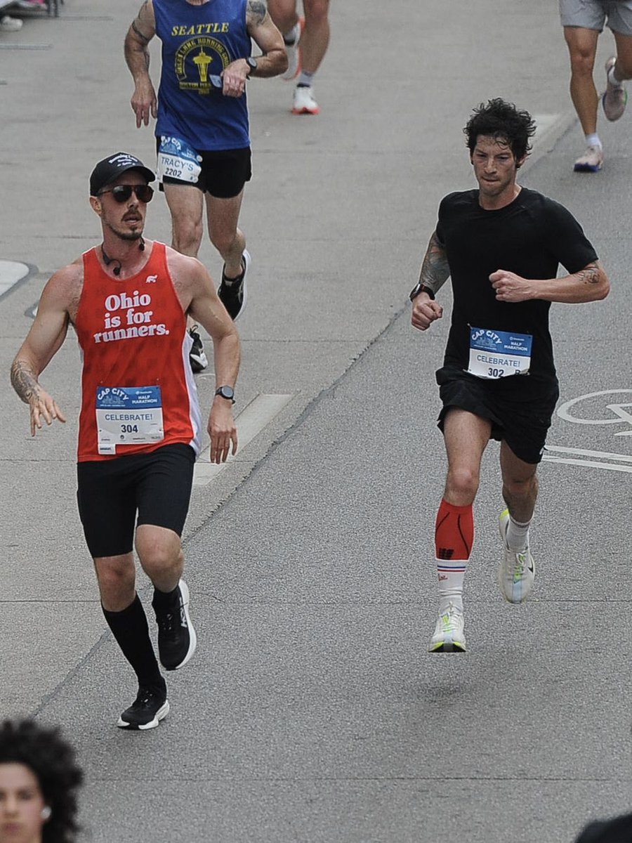 Josh at the 2026 OhioHealth Capital City Half Marathon 🏃‍♂️🏅