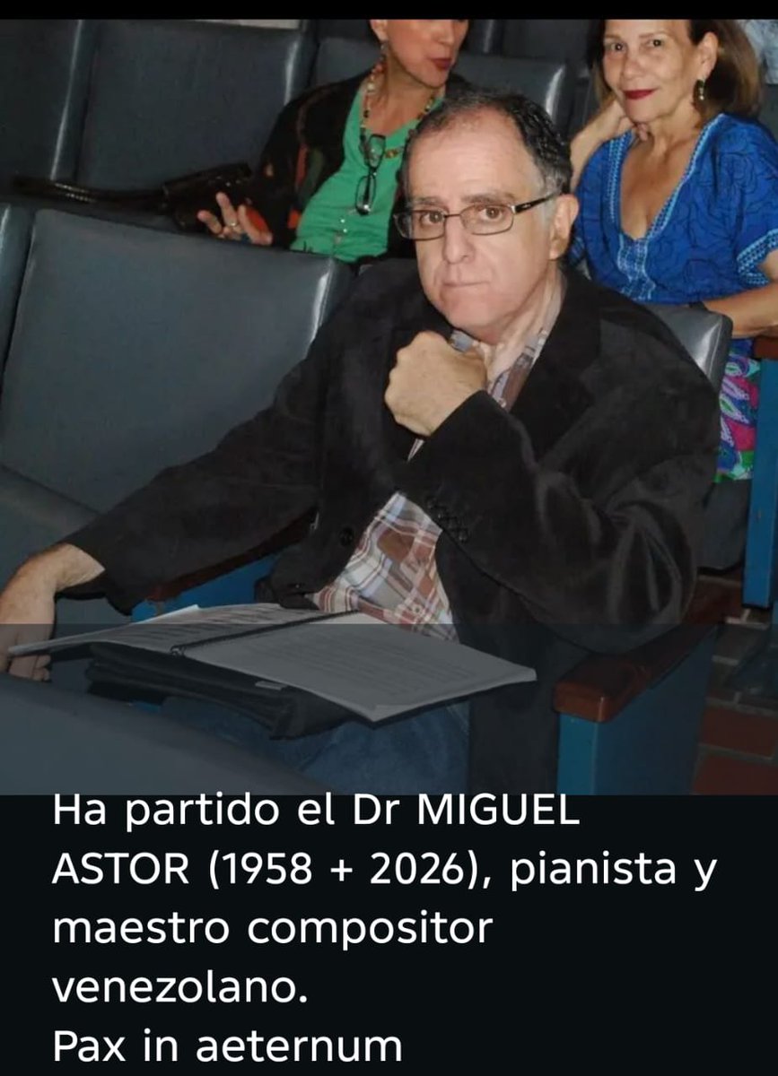 bennyantca's tweet photo. Se nos fue un Maestro- Amigo..! https://t.co/KDVhLBTF6B