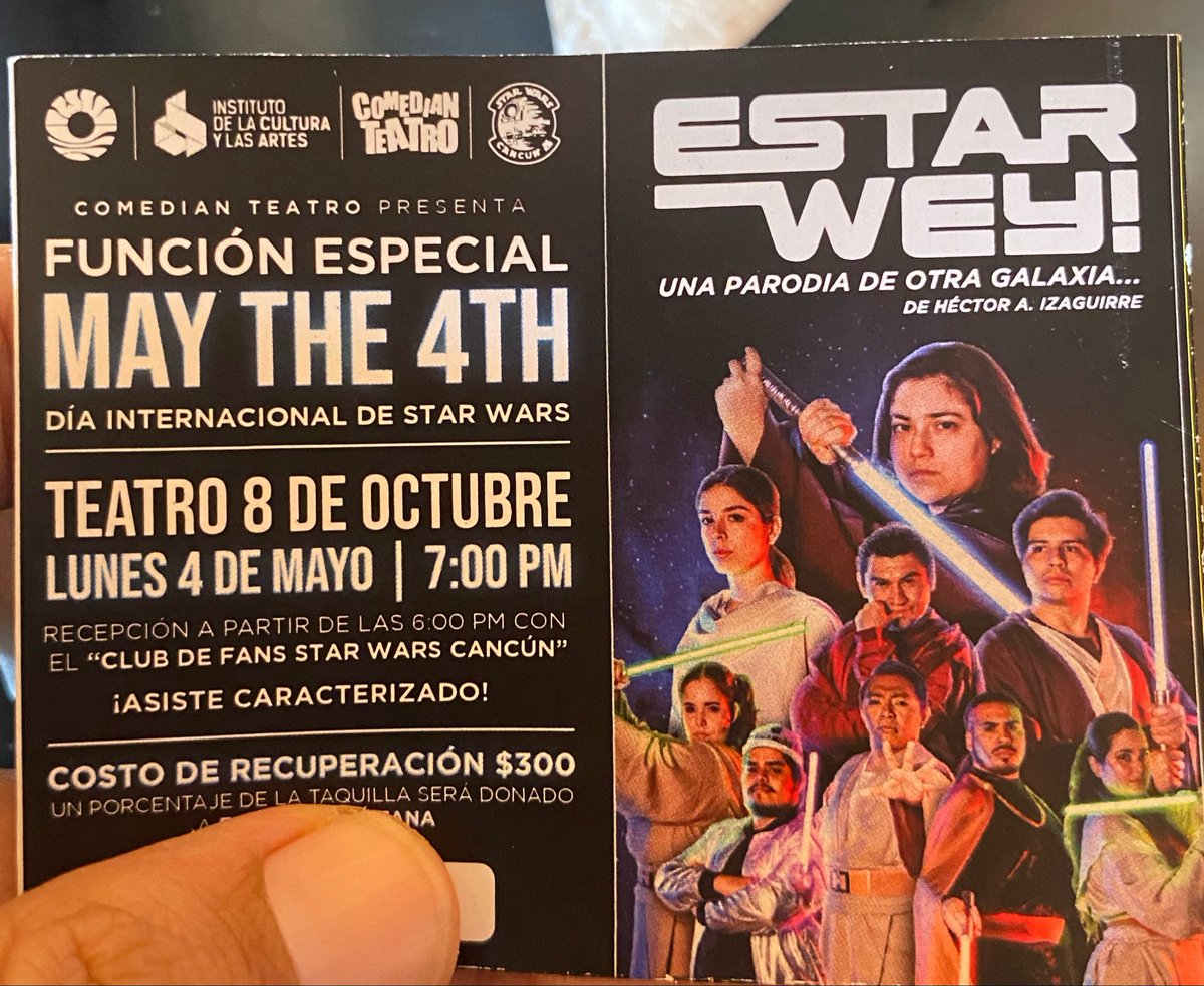 CFSW_Cancun's tweet photo. Quien quiere boletos, con comedian Teatro, apoyando a @Aitanafundacion https://t.co/VE9E6NjCPx