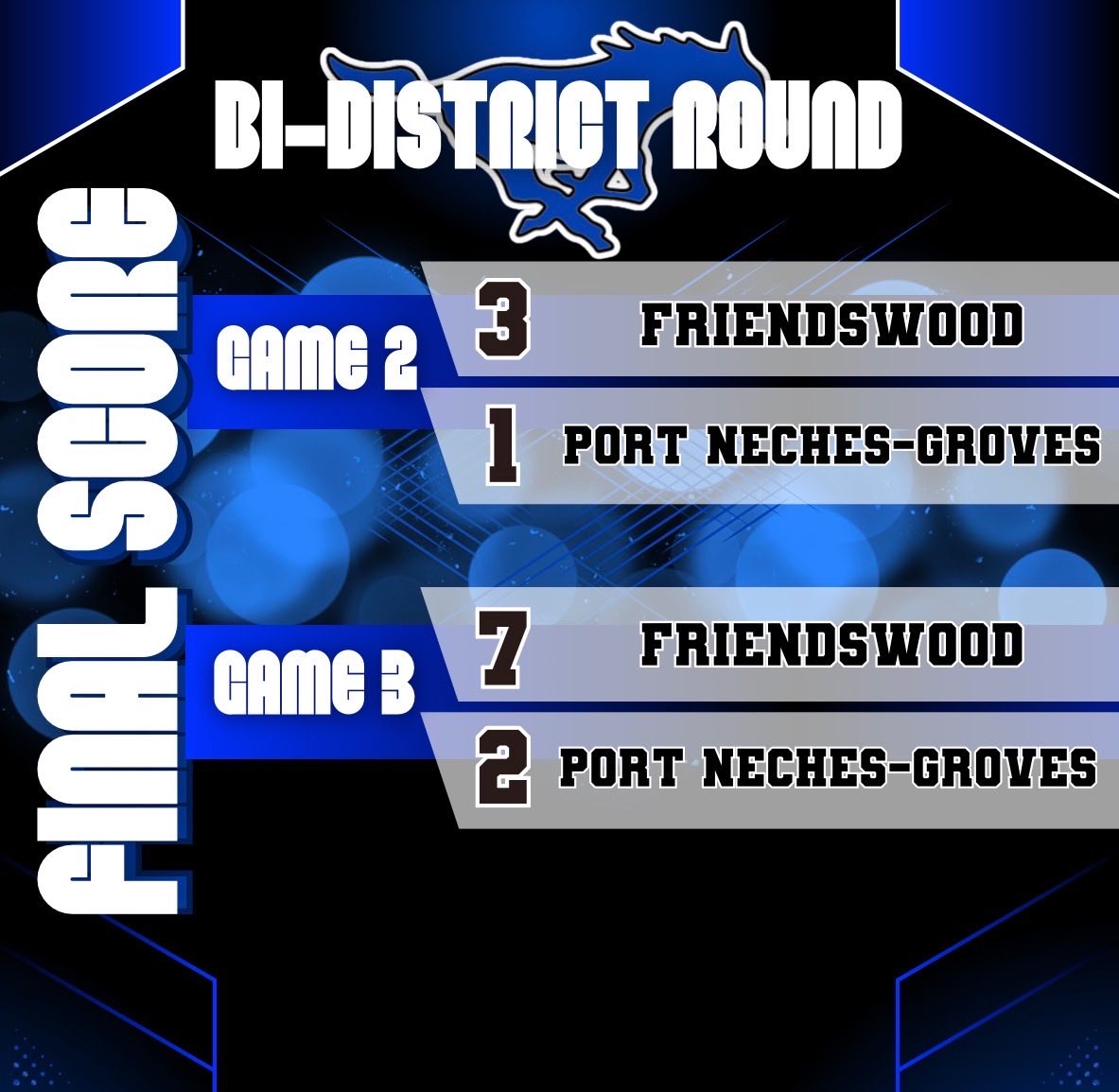 Friendswood Softball “Home of the Mustangs” tweet media