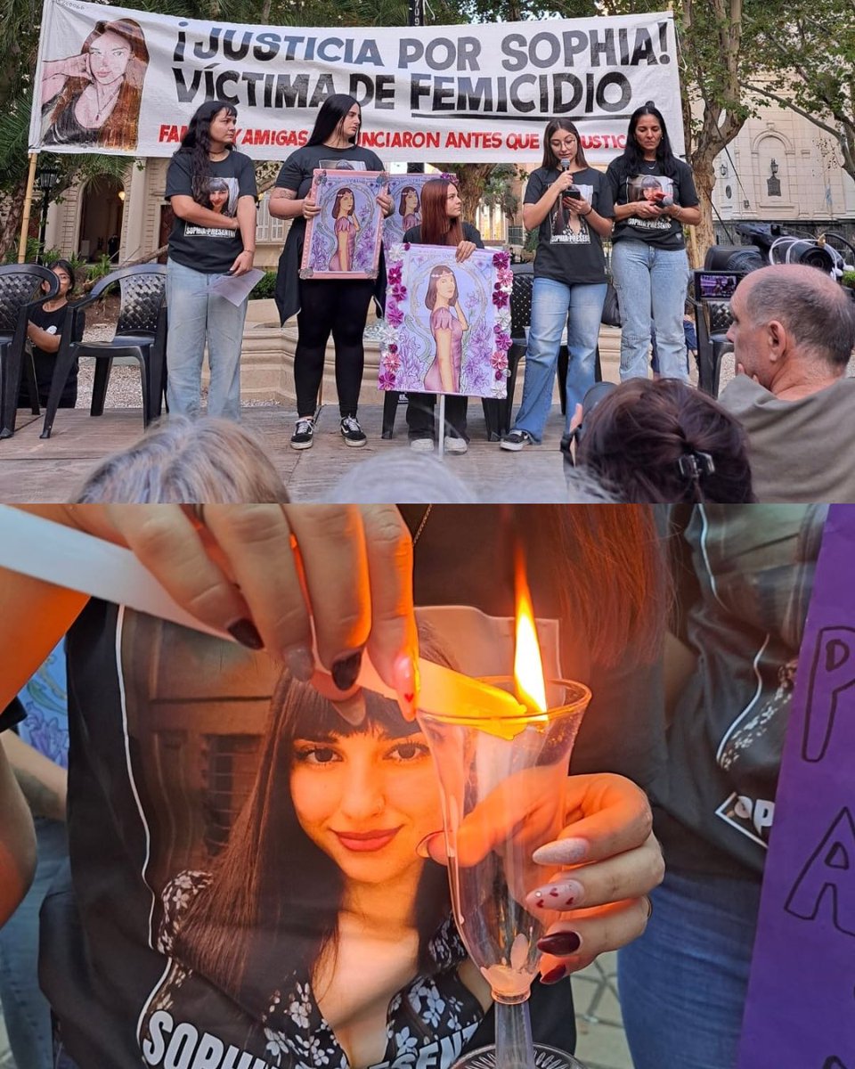 ObservatorioMP_'s tweet photo. Sophia tenía sueños, historia y una vida por delante. Su ausencia duele y es una ausencia que atraviesa a Rosario entera. Salimos a las calles porque Sophia ya no puede hacerlo.

Cada femicidio sigue arrebatando vidas, proyectos y futuros. https://t.co/vYh3WJBAaa
