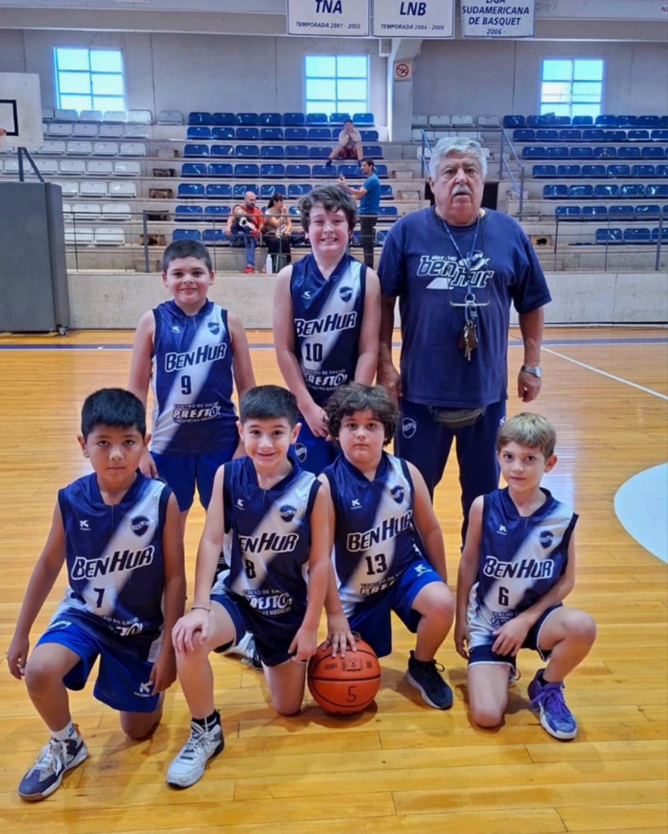 clubbenhur's tweet photo. 🏀 #FormativasARB. Este sábado, la #BH disputó una nueva fecha del Apertura. En el Estadio “Coliseo del Sur”, #BenHur enfrentó a Quilmes en Escuelita, U9, U11 y U14.
#VamosBenHur 🔵⚪🔵 https://t.co/KjWvs87cjM
