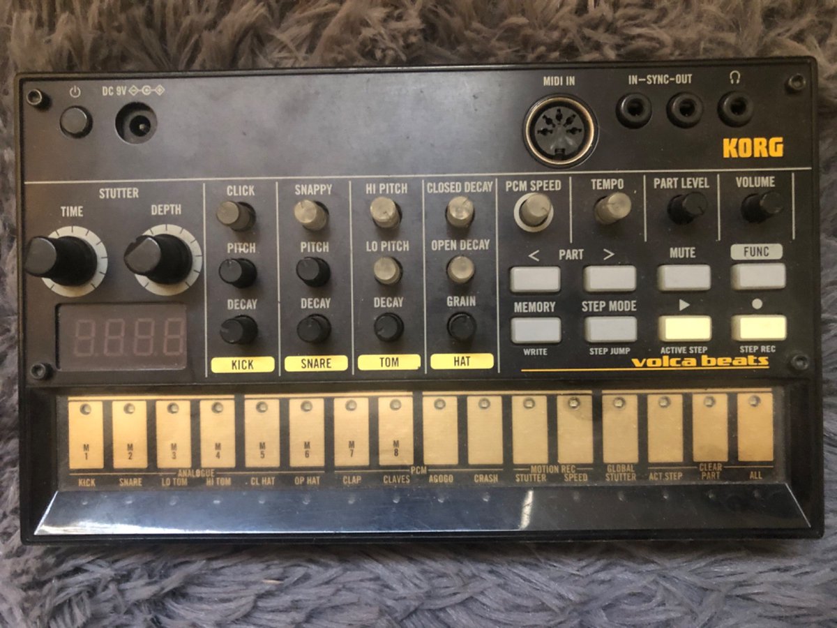 synthfix's tweet photo. korg volca beats analog rhythm machine  
🔗 https://t.co/AhXFSr7KOB  
 #ad https://t.co/GM9BzLLdkQ
