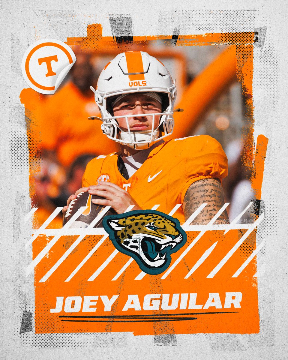 Joey is Jacksonville bound!

<a href="/Jooey16_/">Joey Aguilar</a> ➡️ <a href="/Jaguars/">Jacksonville Jaguars</a>

#DUUUVAL