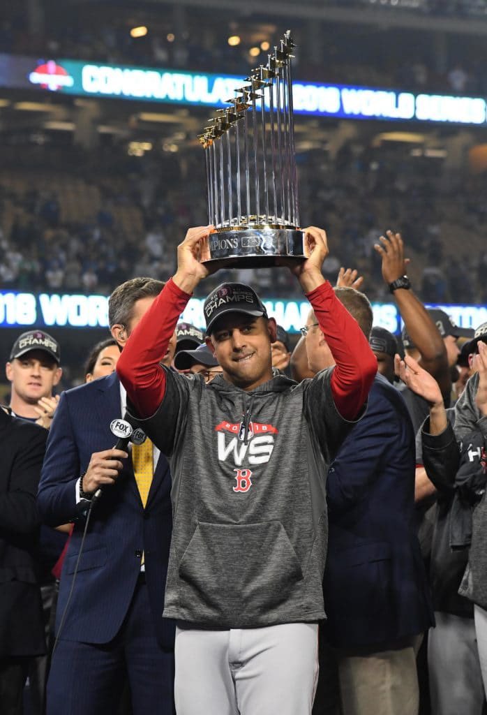 Thank you for all the memories from 2018 and for being the leader of the greatest Red Sox team of all time! It was time to move on from Cora, but he will always have a special place in Red Sox Nation.